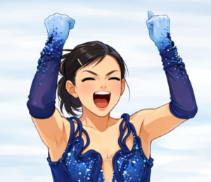 坂本花織の試合後