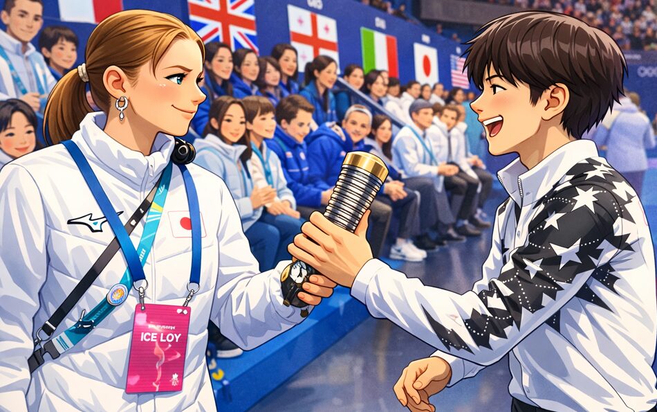 鍵山選手のコーチ