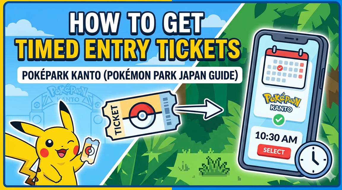 Featured Image for PokéPark Kanto Timed Entry Tickets Article