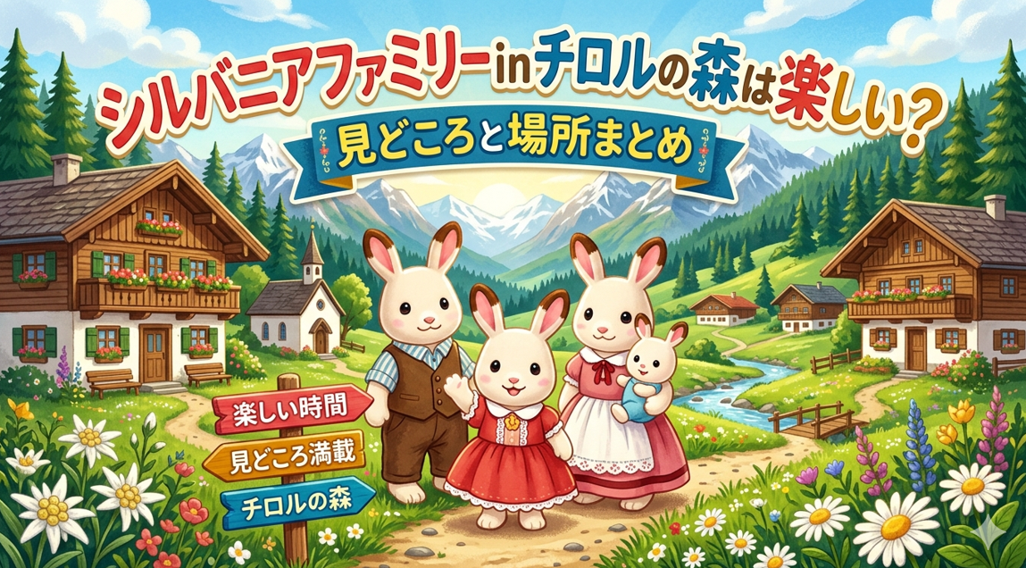 シルバニアファミリーチロルの森アイキャッチ画像