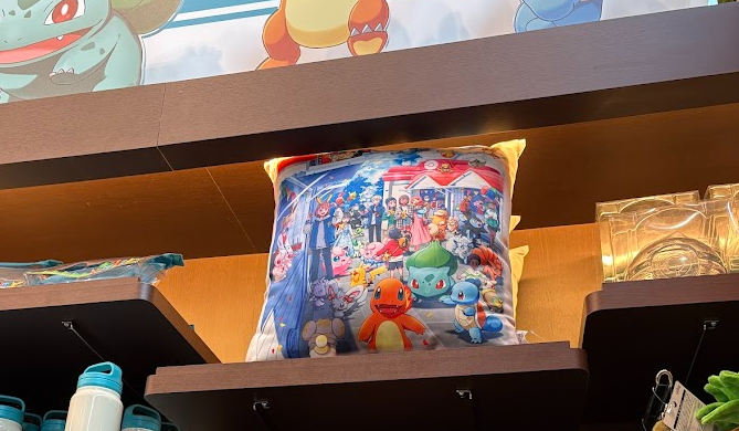 四角いクッションの写真