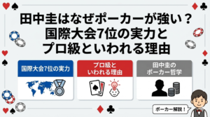 田中圭のポーカー記事のタイトル画像